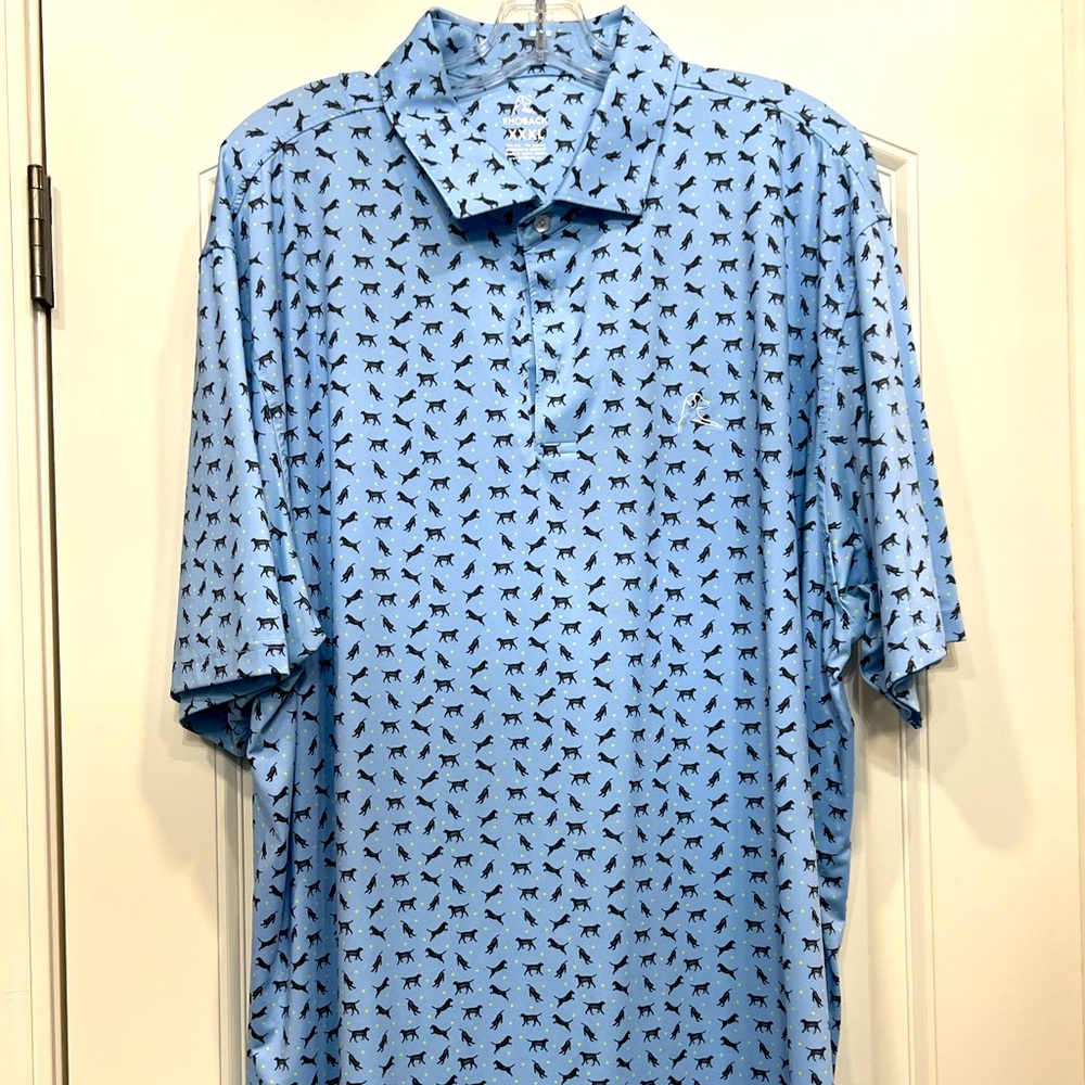 Rhoback Men’s Dog Polo - “The Lab”